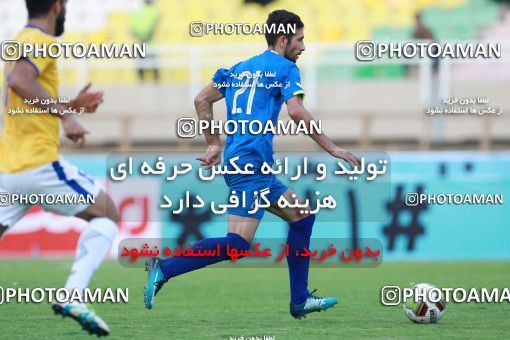 1304850, Ahvaz, , لیگ برتر فوتبال ایران، Persian Gulf Cup، Week 11، First Leg، Esteghlal Khouzestan 1 v 2 Naft M Soleyman on 2018/11/02 at Ahvaz Ghadir Stadium