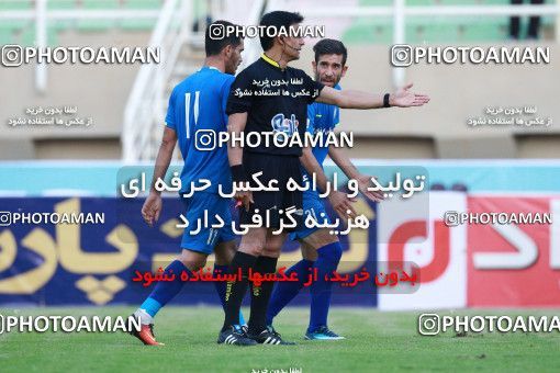 1304577, Ahvaz, , لیگ برتر فوتبال ایران، Persian Gulf Cup، Week 11، First Leg، Esteghlal Khouzestan 1 v 2 Naft M Soleyman on 2018/11/02 at Ahvaz Ghadir Stadium