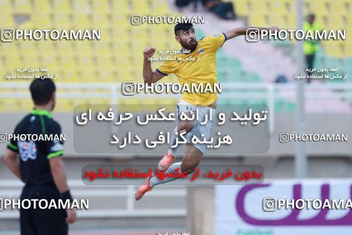 1304668, Ahvaz, , لیگ برتر فوتبال ایران، Persian Gulf Cup، Week 11، First Leg، Esteghlal Khouzestan 1 v 2 Naft M Soleyman on 2018/11/02 at Ahvaz Ghadir Stadium
