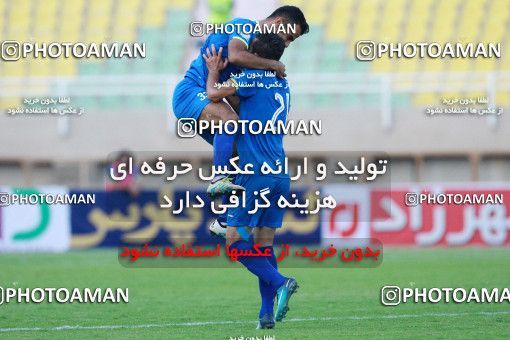 1304749, Ahvaz, , لیگ برتر فوتبال ایران، Persian Gulf Cup، Week 11، First Leg، Esteghlal Khouzestan 1 v 2 Naft M Soleyman on 2018/11/02 at Ahvaz Ghadir Stadium
