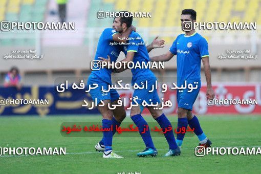 1304670, Ahvaz, , لیگ برتر فوتبال ایران، Persian Gulf Cup، Week 11، First Leg، Esteghlal Khouzestan 1 v 2 Naft M Soleyman on 2018/11/02 at Ahvaz Ghadir Stadium