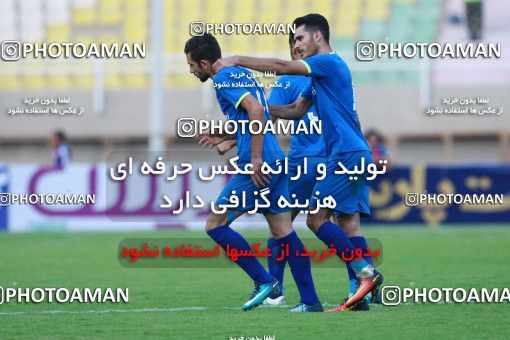 1304821, Ahvaz, , لیگ برتر فوتبال ایران، Persian Gulf Cup، Week 11، First Leg، Esteghlal Khouzestan 1 v 2 Naft M Soleyman on 2018/11/02 at Ahvaz Ghadir Stadium