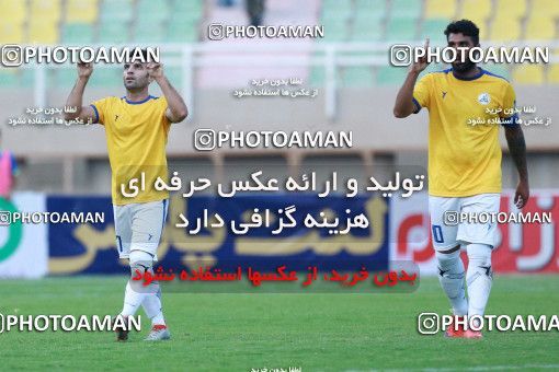 1304721, Ahvaz, , لیگ برتر فوتبال ایران، Persian Gulf Cup، Week 11، First Leg، Esteghlal Khouzestan 1 v 2 Naft M Soleyman on 2018/11/02 at Ahvaz Ghadir Stadium