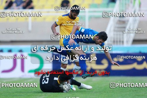 1304646, Ahvaz, , لیگ برتر فوتبال ایران، Persian Gulf Cup، Week 11، First Leg، Esteghlal Khouzestan 1 v 2 Naft M Soleyman on 2018/11/02 at Ahvaz Ghadir Stadium