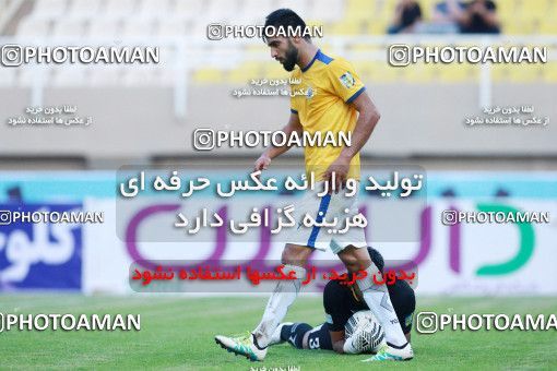 1304829, Ahvaz, , لیگ برتر فوتبال ایران، Persian Gulf Cup، Week 11، First Leg، Esteghlal Khouzestan 1 v 2 Naft M Soleyman on 2018/11/02 at Ahvaz Ghadir Stadium