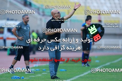 1304581, Ahvaz, , لیگ برتر فوتبال ایران، Persian Gulf Cup، Week 11، First Leg، Esteghlal Khouzestan 1 v 2 Naft M Soleyman on 2018/11/02 at Ahvaz Ghadir Stadium
