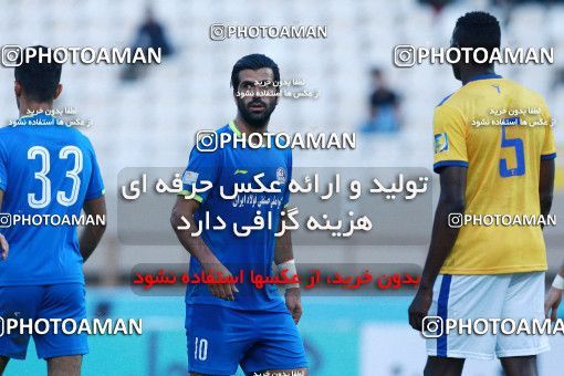 1304763, Ahvaz, , لیگ برتر فوتبال ایران، Persian Gulf Cup، Week 11، First Leg، Esteghlal Khouzestan 1 v 2 Naft M Soleyman on 2018/11/02 at Ahvaz Ghadir Stadium