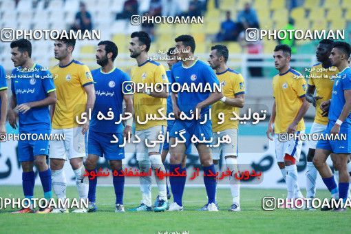1304711, Ahvaz, , لیگ برتر فوتبال ایران، Persian Gulf Cup، Week 11، First Leg، Esteghlal Khouzestan 1 v 2 Naft M Soleyman on 2018/11/02 at Ahvaz Ghadir Stadium