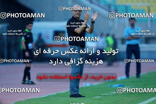 1304816, Ahvaz, , لیگ برتر فوتبال ایران، Persian Gulf Cup، Week 11، First Leg، Esteghlal Khouzestan 1 v 2 Naft M Soleyman on 2018/11/02 at Ahvaz Ghadir Stadium