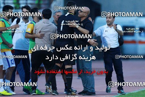 1304703, لیگ برتر فوتبال ایران، Persian Gulf Cup، Week 11، First Leg، 2018/11/02، Ahvaz، Ahvaz Ghadir Stadium، Esteghlal Khouzestan 1 - 2 Naft M Soleyman