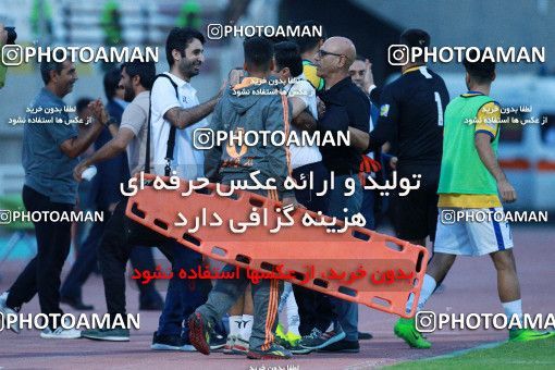 1304648, لیگ برتر فوتبال ایران، Persian Gulf Cup، Week 11، First Leg، 2018/11/02، Ahvaz، Ahvaz Ghadir Stadium، Esteghlal Khouzestan 1 - 2 Naft M Soleyman