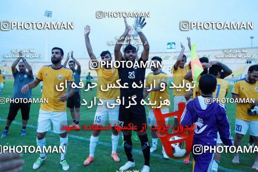 1304794, Ahvaz, , لیگ برتر فوتبال ایران، Persian Gulf Cup، Week 11، First Leg، Esteghlal Khouzestan 1 v 2 Naft M Soleyman on 2018/11/02 at Ahvaz Ghadir Stadium