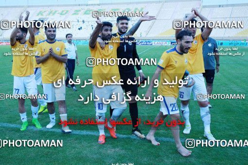 1304536, Ahvaz, , لیگ برتر فوتبال ایران، Persian Gulf Cup، Week 11، First Leg، Esteghlal Khouzestan 1 v 2 Naft M Soleyman on 2018/11/02 at Ahvaz Ghadir Stadium