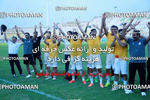 1304871, Ahvaz, , لیگ برتر فوتبال ایران، Persian Gulf Cup، Week 11، First Leg، Esteghlal Khouzestan 1 v 2 Naft M Soleyman on 2018/11/02 at Ahvaz Ghadir Stadium