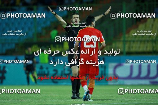 1308533, Abadan, , لیگ برتر فوتبال ایران، Persian Gulf Cup، Week 11، First Leg، Sanat Naft Abadan 0 v 0 Foulad Khouzestan on 2018/11/03 at Takhti Stadium Abadan