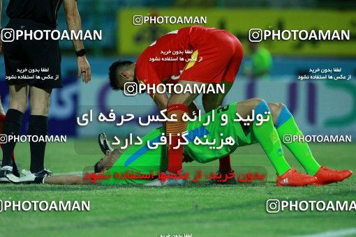 1308435, لیگ برتر فوتبال ایران، Persian Gulf Cup، Week 11، First Leg، 2018/11/03، Abadan، Takhti Stadium Abadan، Sanat Naft Abadan 0 - 0 Foulad Khouzestan