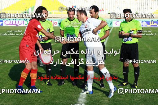 1309256, Ahvaz, , لیگ برتر فوتبال ایران، Persian Gulf Cup، Week 12، First Leg، Foulad Khouzestan 0 v 1 Sepid Roud Rasht on 2018/11/10 at Ahvaz Ghadir Stadium