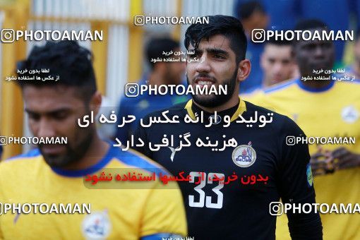 1308854, Masjed Soleyman, , لیگ برتر فوتبال ایران، Persian Gulf Cup، Week 12، First Leg، Naft M Soleyman 1 v 1 Sanat Naft Abadan on 2018/11/11 at Behnam Mohammadi Stadium
