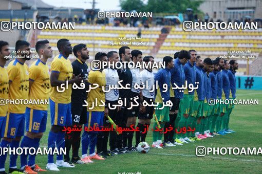1308958, Masjed Soleyman, , لیگ برتر فوتبال ایران، Persian Gulf Cup، Week 12، First Leg، Naft M Soleyman 1 v 1 Sanat Naft Abadan on 2018/11/11 at Behnam Mohammadi Stadium