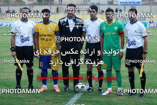 1308906, Masjed Soleyman, , لیگ برتر فوتبال ایران، Persian Gulf Cup، Week 12، First Leg، Naft M Soleyman 1 v 1 Sanat Naft Abadan on 2018/11/11 at Behnam Mohammadi Stadium