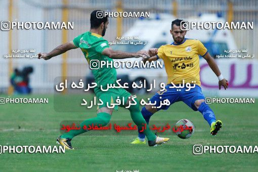 1308883, Masjed Soleyman, , لیگ برتر فوتبال ایران، Persian Gulf Cup، Week 12، First Leg، Naft M Soleyman 1 v 1 Sanat Naft Abadan on 2018/11/11 at Behnam Mohammadi Stadium