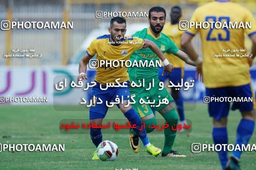 1308940, Masjed Soleyman, , لیگ برتر فوتبال ایران، Persian Gulf Cup، Week 12، First Leg، Naft M Soleyman 1 v 1 Sanat Naft Abadan on 2018/11/11 at Behnam Mohammadi Stadium