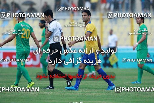 1308947, Masjed Soleyman, , لیگ برتر فوتبال ایران، Persian Gulf Cup، Week 12، First Leg، Naft M Soleyman 1 v 1 Sanat Naft Abadan on 2018/11/11 at Behnam Mohammadi Stadium