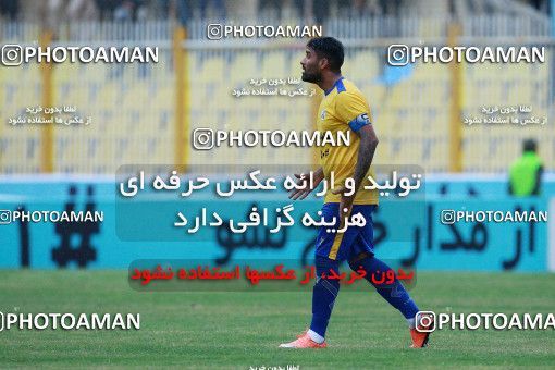 1308870, Masjed Soleyman, , لیگ برتر فوتبال ایران، Persian Gulf Cup، Week 12، First Leg، Naft M Soleyman 1 v 1 Sanat Naft Abadan on 2018/11/11 at Behnam Mohammadi Stadium