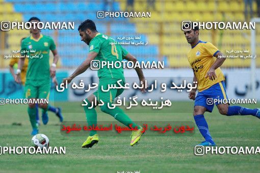 1308916, Masjed Soleyman, , لیگ برتر فوتبال ایران، Persian Gulf Cup، Week 12، First Leg، Naft M Soleyman 1 v 1 Sanat Naft Abadan on 2018/11/11 at Behnam Mohammadi Stadium