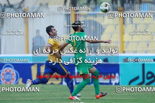 1308941, Masjed Soleyman, , لیگ برتر فوتبال ایران، Persian Gulf Cup، Week 12، First Leg، Naft M Soleyman 1 v 1 Sanat Naft Abadan on 2018/11/11 at Behnam Mohammadi Stadium