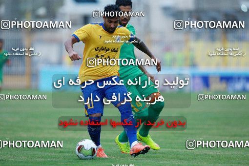 1308893, Masjed Soleyman, , لیگ برتر فوتبال ایران، Persian Gulf Cup، Week 12، First Leg، Naft M Soleyman 1 v 1 Sanat Naft Abadan on 2018/11/11 at Behnam Mohammadi Stadium