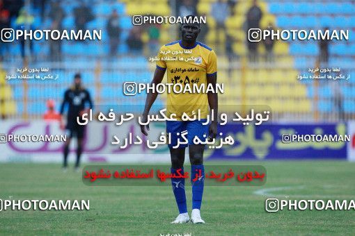 1308828, Masjed Soleyman, , لیگ برتر فوتبال ایران، Persian Gulf Cup، Week 12، First Leg، Naft M Soleyman 1 v 1 Sanat Naft Abadan on 2018/11/11 at Behnam Mohammadi Stadium