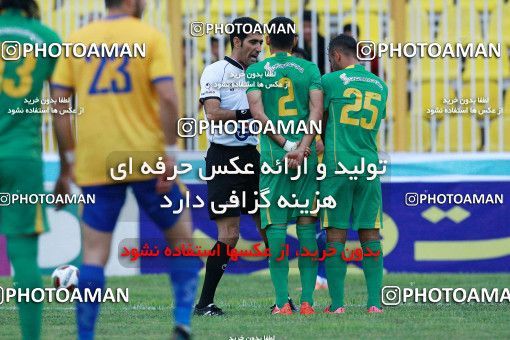 1308932, Masjed Soleyman, , لیگ برتر فوتبال ایران، Persian Gulf Cup، Week 12، First Leg، Naft M Soleyman 1 v 1 Sanat Naft Abadan on 2018/11/11 at Behnam Mohammadi Stadium