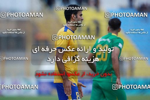 1308882, Masjed Soleyman, , لیگ برتر فوتبال ایران، Persian Gulf Cup، Week 12، First Leg، Naft M Soleyman 1 v 1 Sanat Naft Abadan on 2018/11/11 at Behnam Mohammadi Stadium