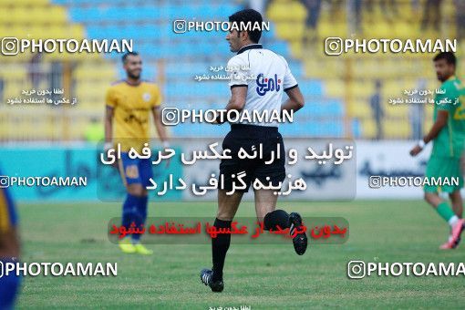 1308766, Masjed Soleyman, , لیگ برتر فوتبال ایران، Persian Gulf Cup، Week 12، First Leg، Naft M Soleyman 1 v 1 Sanat Naft Abadan on 2018/11/11 at Behnam Mohammadi Stadium