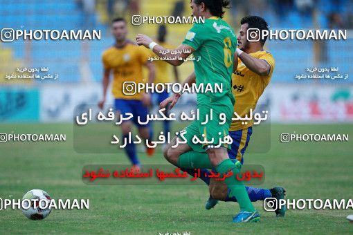 1308787, Masjed Soleyman, , لیگ برتر فوتبال ایران، Persian Gulf Cup، Week 12، First Leg، Naft M Soleyman 1 v 1 Sanat Naft Abadan on 2018/11/11 at Behnam Mohammadi Stadium