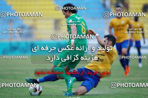 1308949, Masjed Soleyman, , لیگ برتر فوتبال ایران، Persian Gulf Cup، Week 12، First Leg، Naft M Soleyman 1 v 1 Sanat Naft Abadan on 2018/11/11 at Behnam Mohammadi Stadium