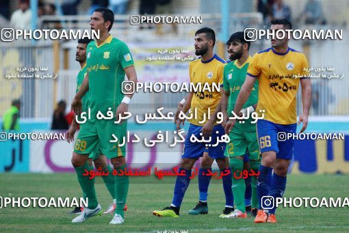 1308914, Masjed Soleyman, , لیگ برتر فوتبال ایران، Persian Gulf Cup، Week 12، First Leg، Naft M Soleyman 1 v 1 Sanat Naft Abadan on 2018/11/11 at Behnam Mohammadi Stadium