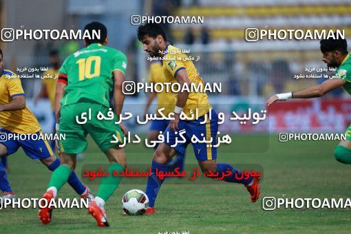 1308871, Masjed Soleyman, , لیگ برتر فوتبال ایران، Persian Gulf Cup، Week 12، First Leg، Naft M Soleyman 1 v 1 Sanat Naft Abadan on 2018/11/11 at Behnam Mohammadi Stadium