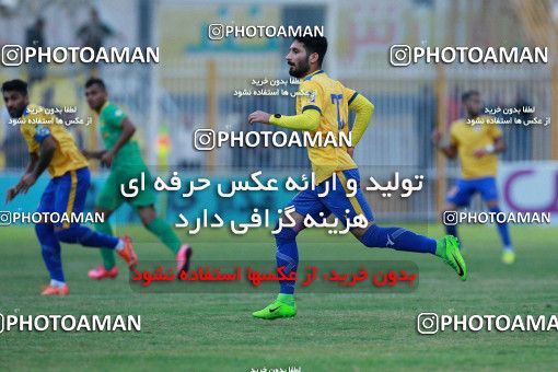 1308874, Masjed Soleyman, , لیگ برتر فوتبال ایران، Persian Gulf Cup، Week 12، First Leg، Naft M Soleyman 1 v 1 Sanat Naft Abadan on 2018/11/11 at Behnam Mohammadi Stadium