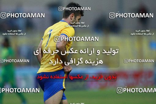 1308950, Masjed Soleyman, , لیگ برتر فوتبال ایران، Persian Gulf Cup، Week 12، First Leg، Naft M Soleyman 1 v 1 Sanat Naft Abadan on 2018/11/11 at Behnam Mohammadi Stadium