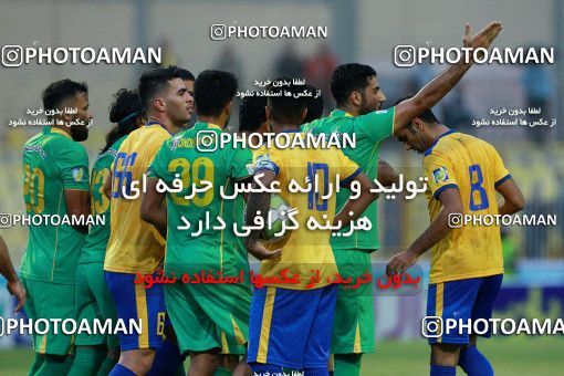 1308905, Masjed Soleyman, , لیگ برتر فوتبال ایران، Persian Gulf Cup، Week 12، First Leg، Naft M Soleyman 1 v 1 Sanat Naft Abadan on 2018/11/11 at Behnam Mohammadi Stadium