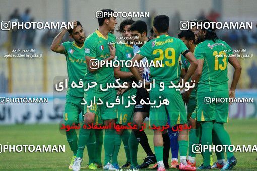 1308945, Masjed Soleyman, , لیگ برتر فوتبال ایران، Persian Gulf Cup، Week 12، First Leg، Naft M Soleyman 1 v 1 Sanat Naft Abadan on 2018/11/11 at Behnam Mohammadi Stadium