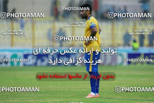 1308767, Masjed Soleyman, , لیگ برتر فوتبال ایران، Persian Gulf Cup، Week 12، First Leg، Naft M Soleyman 1 v 1 Sanat Naft Abadan on 2018/11/11 at Behnam Mohammadi Stadium