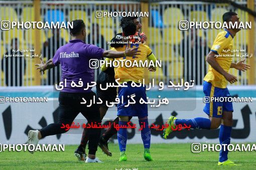 1308877, Masjed Soleyman, , لیگ برتر فوتبال ایران، Persian Gulf Cup، Week 12، First Leg، Naft M Soleyman 1 v 1 Sanat Naft Abadan on 2018/11/11 at Behnam Mohammadi Stadium