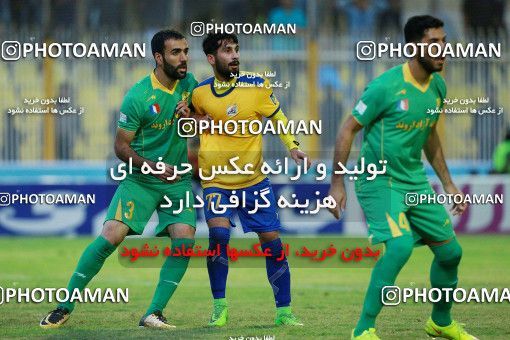 1308917, Masjed Soleyman, , لیگ برتر فوتبال ایران، Persian Gulf Cup، Week 12، First Leg، Naft M Soleyman 1 v 1 Sanat Naft Abadan on 2018/11/11 at Behnam Mohammadi Stadium