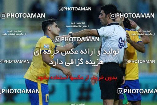 1308835, Masjed Soleyman, , لیگ برتر فوتبال ایران، Persian Gulf Cup، Week 12، First Leg، Naft M Soleyman 1 v 1 Sanat Naft Abadan on 2018/11/11 at Behnam Mohammadi Stadium