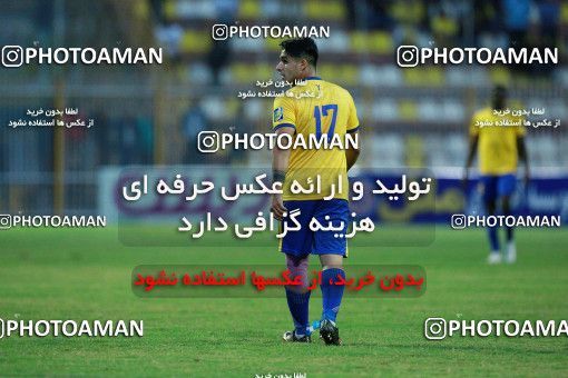 1308910, Masjed Soleyman, , لیگ برتر فوتبال ایران، Persian Gulf Cup، Week 12، First Leg، Naft M Soleyman 1 v 1 Sanat Naft Abadan on 2018/11/11 at Behnam Mohammadi Stadium