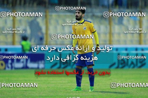 1308933, Masjed Soleyman, , لیگ برتر فوتبال ایران، Persian Gulf Cup، Week 12، First Leg، Naft M Soleyman 1 v 1 Sanat Naft Abadan on 2018/11/11 at Behnam Mohammadi Stadium