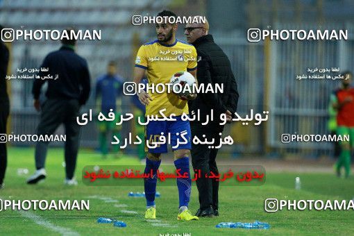 1308810, Masjed Soleyman, , لیگ برتر فوتبال ایران، Persian Gulf Cup، Week 12، First Leg، Naft M Soleyman 1 v 1 Sanat Naft Abadan on 2018/11/11 at Behnam Mohammadi Stadium